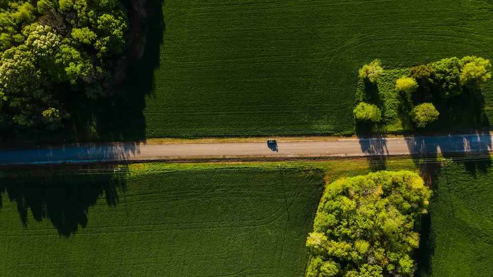 Grünland mit Drainage und Bodenanalyse